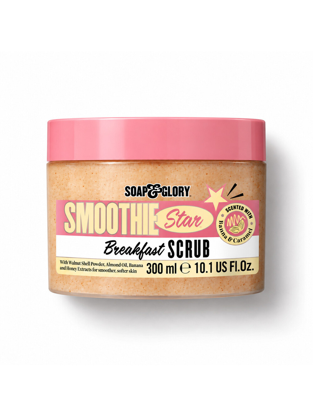 Soap & Glory Smoothie Star Breakfast Scrub 300ml 10.1 Fl Oz Almond